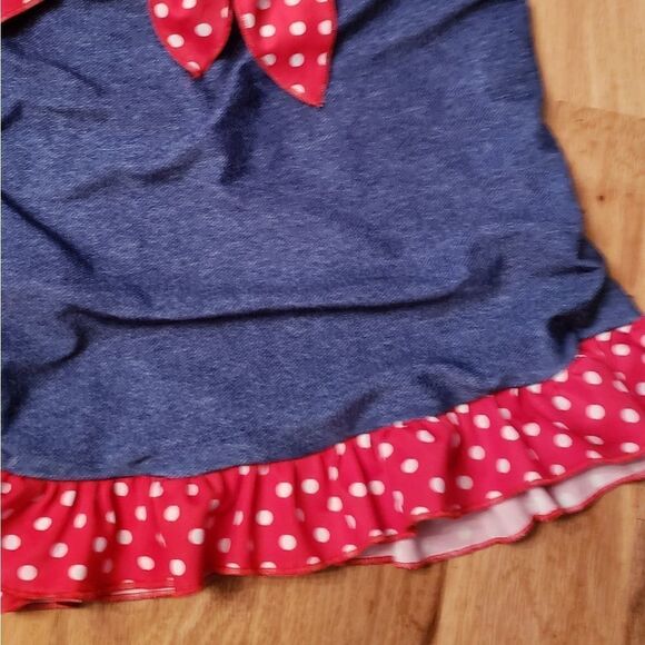 Frankie & Daisy 40s Style Pin up Tankini Top - Picture 3 of 6